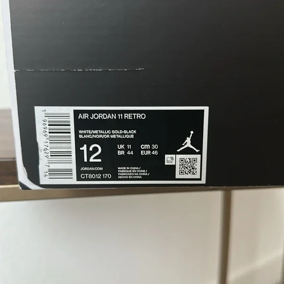 Jordan Air 11 Retro “Gratitude” Box Only - Picture 2 of 3